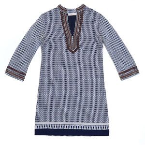 Tory Burch Tunic Shift Dress Sz 10